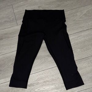 Lululemon Black Leggings excellent condition size 10